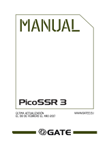 GATE PicoSSR3 El manual del propietario