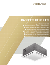 FläktGroup Cassette-Geko II EC Instrucciones de operación