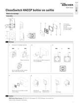 BBC Bircher CleanSwitch HACCP Surface-mounted box Manual de usuario