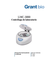 Grant Instruments LMC-3000 Low Speed Benchtop Centrifuge Manual de usuario