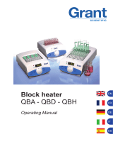Grant QB Series Dry Block Heating Systems Manual de usuario
