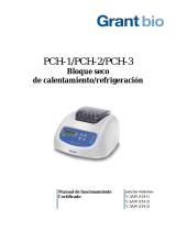 Grant Instruments PCH Series Personal Benchtop Cooler / Heater Manual de usuario