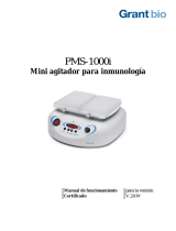 Grant Instruments PMS-1000i Microplate Shaker Manual de usuario