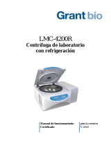 Grant Instruments LMC-4200R benchtop centrifuge Manual de usuario