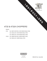 Hobart 4732(A) Chopper Manual de usuario
