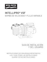 STA-RITE IntelliPro VSF El manual del propietario