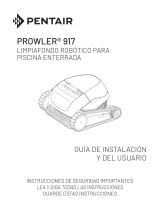 Pentair Pool Prowler 917 Limpiafondo Robótico Para Piscina Enterrada El manual del propietario