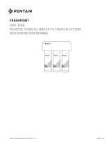 Freshpoint GRO-350B Reverse Osmosis Water Filtration System El manual del propietario