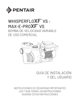 Pentair WhisperXF & MEPXF VS Guía de instalación