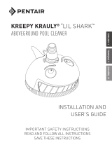 Pentair Pool Kreepy Krauly ‘Lil Shark Aboveground Pool Cleaner El manual del propietario