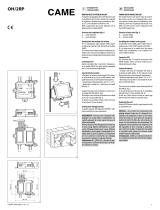 CAME 67600501 Guía de instalación