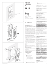 Bpt HEV/301, HEVC/301 R3 Guía de instalación