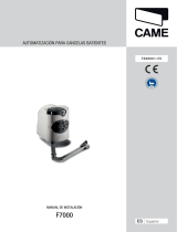 CAME F7000 Guía de instalación