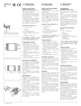 Bpt ICP/LR R3 Guía de instalación