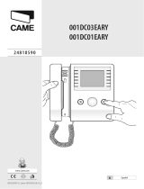 CAME DC03EARY, DC01EARY Manual de usuario