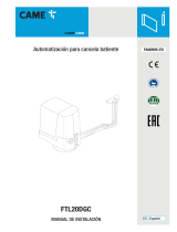 CAME FTL Guía de instalación