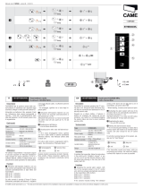 CAME STHB004WL Guía de instalación