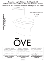OVE OVE-8005 1-Piece Guía de instalación