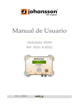 Johansson 8201-8202-8203 El manual del propietario