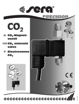Sera CO2 solenoid valve 2 W Manual de usuario