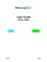 NeuLog NUL-234 Guía del usuario
