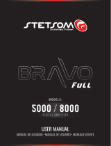 StetSom BRAVO FULL 5K Digital Full-Range Amplifier Mono 1 Channel Manual de usuario