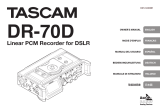 Tascam DR-70D El manual del propietario