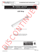 Lithonia Lighting CDS LED Strip Light Guía de instalación