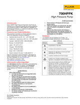 Fluke Calibration 700HPPK Instruction Sheet