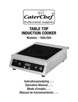 Caterchef 688.060 Manual de usuario