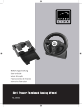SPEEDLINK 4in1 Power Feedback Racing Wheel Guía del usuario
