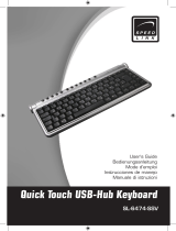 SPEEDLINK Illuminated USB-Hub Keyboard Guía del usuario