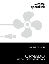SPEEDLINK TORNADO METAL USB Desk Fan Guía del usuario