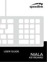 SPEEDLINK NIALA Keyboard Guía del usuario