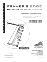 Logan Graphic Products FRAMER'S EDGE 650 El manual del propietario