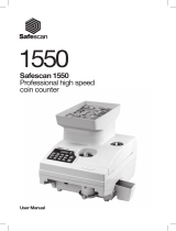 Safescan 1550 Manual de usuario