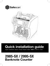 Safescan 2985-SX / 2995-SX Guía de instalación