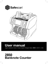 Safescan 2850 Guía de instalación