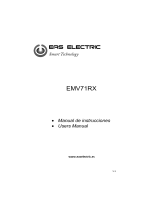 EAS ELECTRIC EMV71RX Manual de usuario