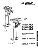 Torqeedo Cruise 0.8 / 2.0 / 4.0 R / T Guía del usuario