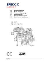 Speck pumpen Metering pump M 1 Instrucciones de operación