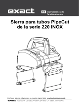 eXact PipeCut 220 INOX Manual de usuario