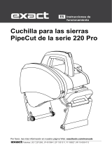 eXact PipeCut 220 Pro Series Manual de usuario
