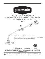 Greenworks 21602 El manual del propietario