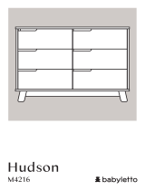 Babyletto Hudson 6-Drawer Assembled Double Dresser Manual de usuario