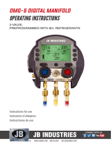 JB DMG2 Series 2-valve Digital Manifold  Manual de usuario