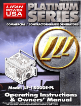 Lifan Power USA Platinum Series 15Kw Generator El manual del propietario