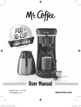 Mr. Coffee SS12XTH Coffee Maker Machine Manual de usuario