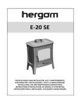Hergom Estufa E-20 SE Instrucciones de operación