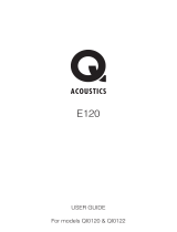 Q Acoustics E120 Guía del usuario
